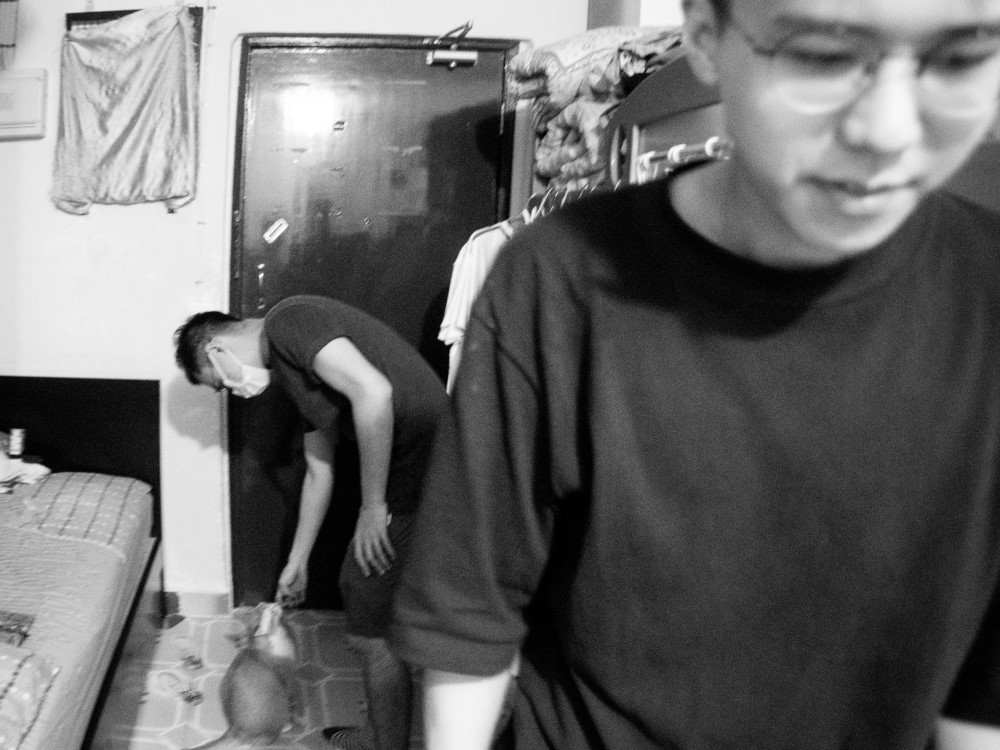 My boyfriend and my cat